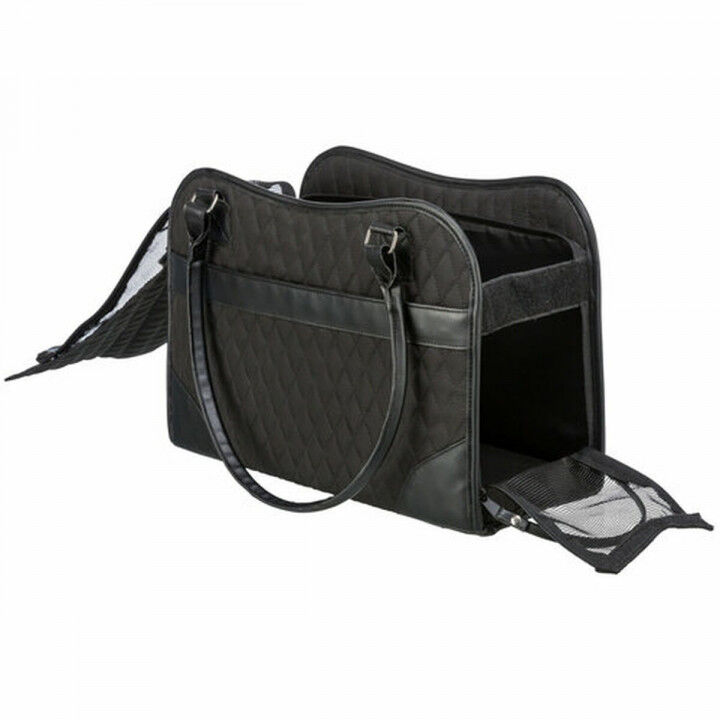 Pet Handbag Trixie Black 18 × 29 × 37 CM