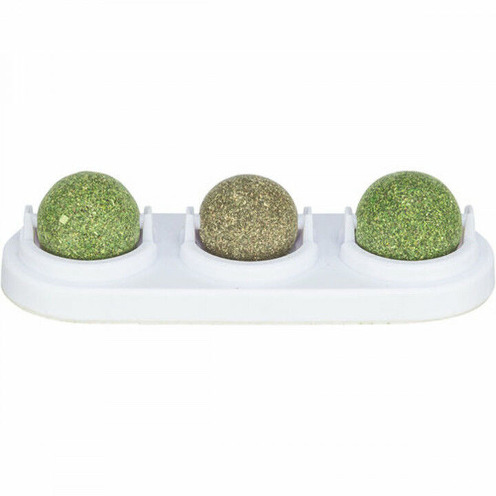 Jouet pour chats Trixie Blanc Vert Balles