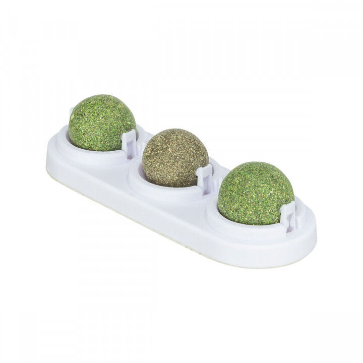 Giocattolo per gatti Trixie Bianco Verde Palline