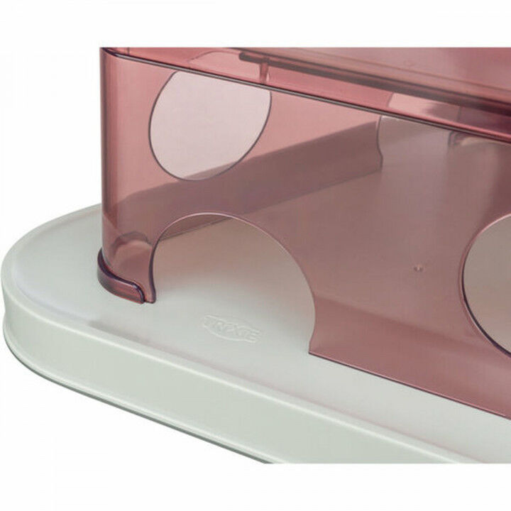 Giocattolo per gatti Trixie Cheese Tower Bianco Rosa Caucciù Plastica 32 x 32 x 32 cm