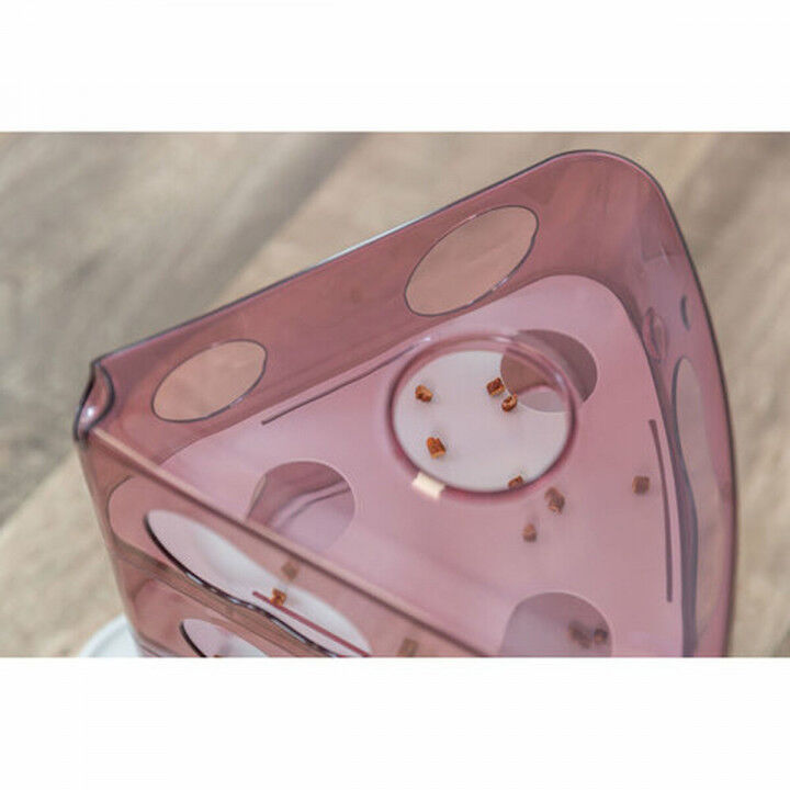 Giocattolo per gatti Trixie Cheese Tower Bianco Rosa Caucciù Plastica 32 x 32 x 32 cm