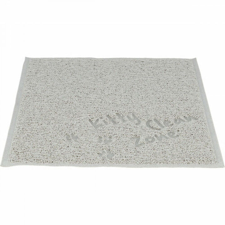 Tapis de Litière pour Chat Trixie Gris clair PVC 37 × 45 cm Bac à sable