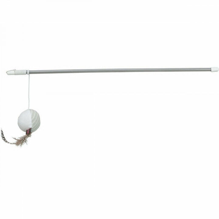 Jouet pour chats Trixie Blanc Polyester Plastique