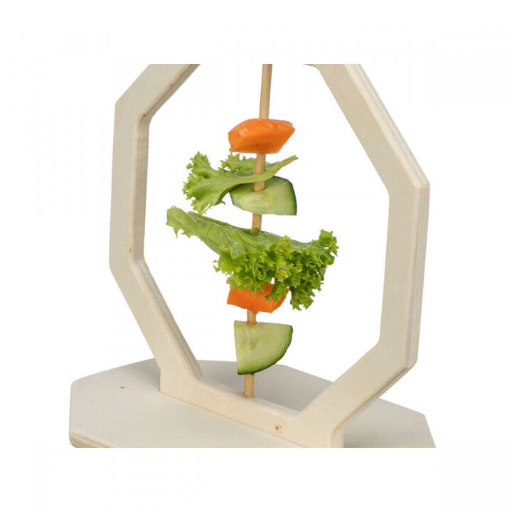 Dierenvoederbak Trixie Hout 17 x 12 x 17 cm