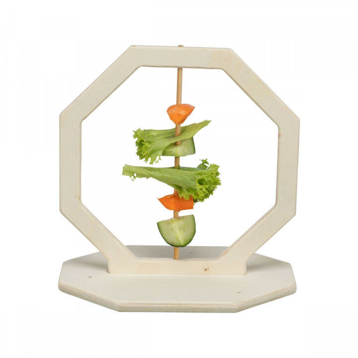 Ciotola per animali domestici Trixie Legno 17 x 12 x 17 cm