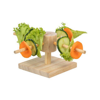 Futternapf für Haustiere Trixie Braun Holz 22 x 8 x 22 cm