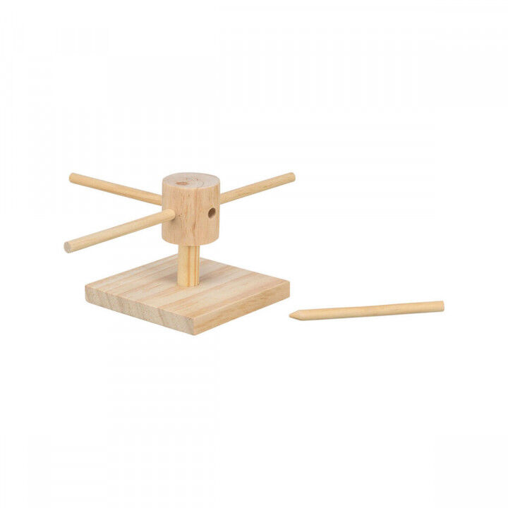 Futternapf für Haustiere Trixie Braun Holz 22 x 8 x 22 cm