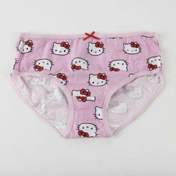 Confezione di Slip da Bambina Hello Kitty Multicolore