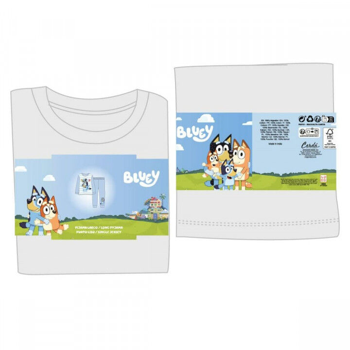 Pyjama Enfant Bluey Bleu clair