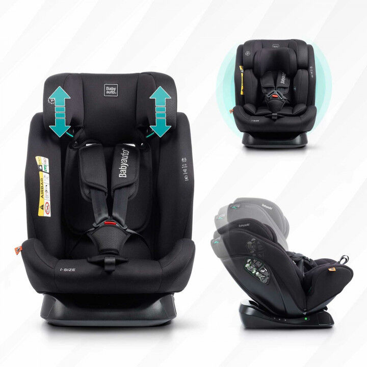 Siège de Voiture Babyauto LOLO IBELT Noir 0 (de 0 a 10 kilos) I (9 - 18 kg) II (15-25 kg) III (22 - 36 kg) Enfant ECE R129/04