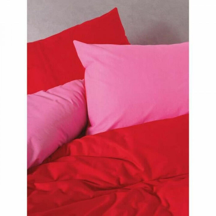 Juego de funda nórdica Rojo Rosa 220 x 240 cm