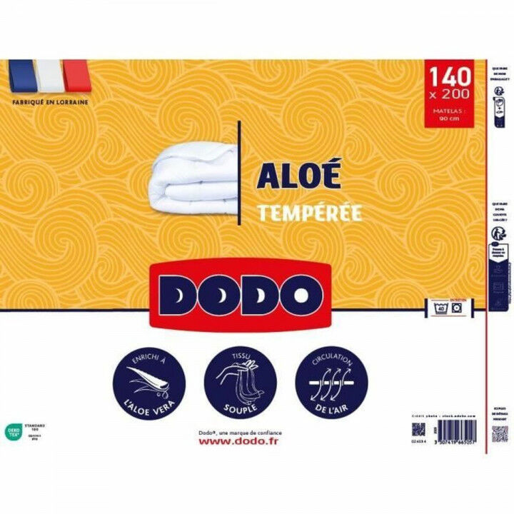 Dekbed DODO Aloe Wit 300 g/m² 140 x 200 cm
