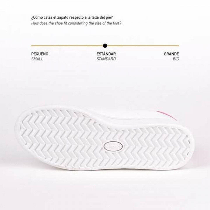 Sports Shoes for Kids Stitch White