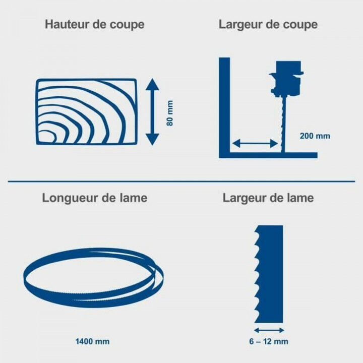 Kreissäge Scheppach 350 W 230 V