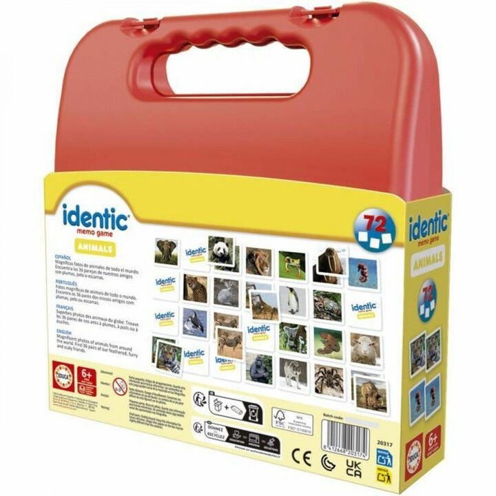 Memory Game Educa Identic Memo Animals
