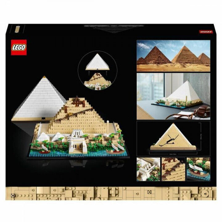 Playset   Lego 21058 Architecture The Great Pyramid of Giza         1476 Onderdelen  