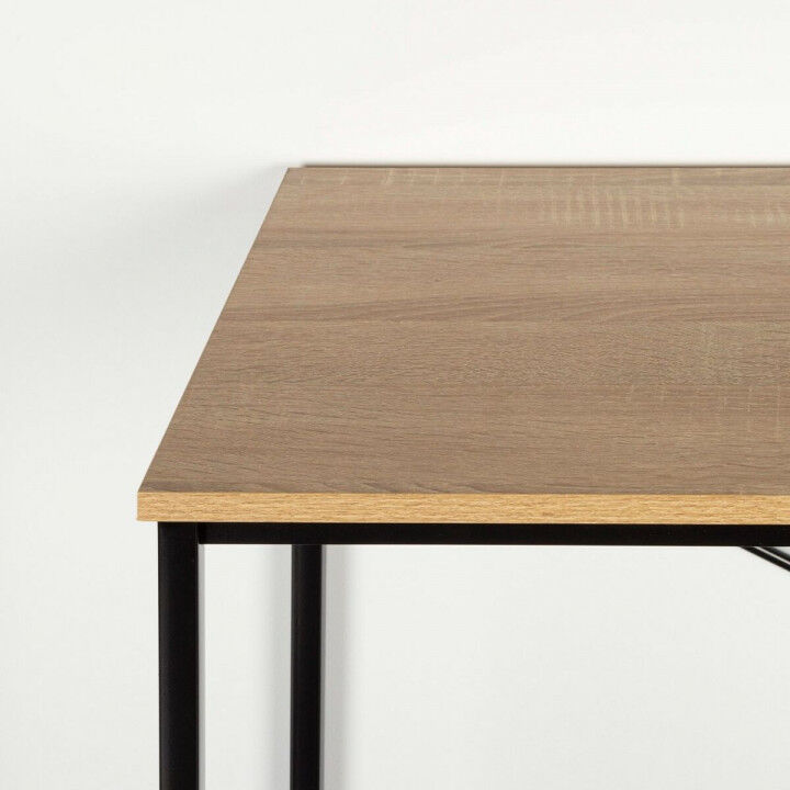 Mesa de Escritorio Aktive Negro Madera (Reacondicionado B)