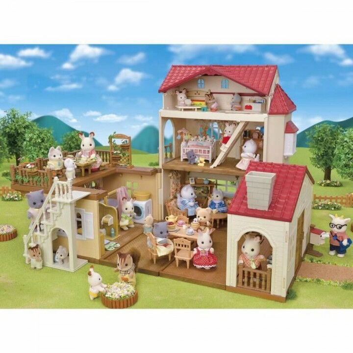 Playset Sylvanian Families Red Roof Country Home Miniatuurhuis Konijn