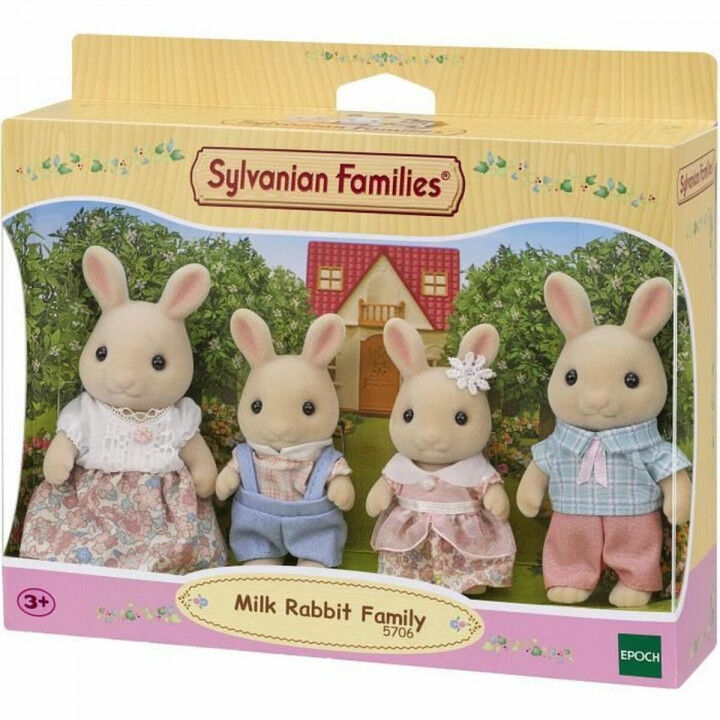 Puppen-Set Sylvanian Families 5706 Hase Familie 4 Stücke