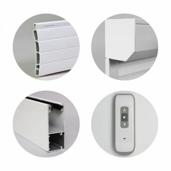 Persiana Bianco PVC Alluminio 155 x 120 cm