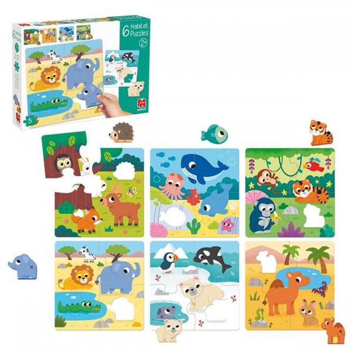 Set de 6 Puzzles Diset
