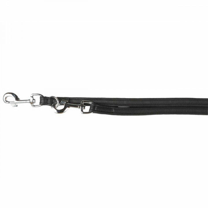 Verstelbare hondenriem Trixie Cavo Zwart 2 m S/M