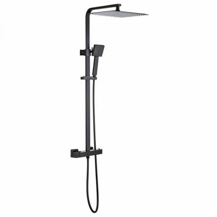 Colonna doccia Oceanic Nero ABS 30 mm 30 cm 150 mm