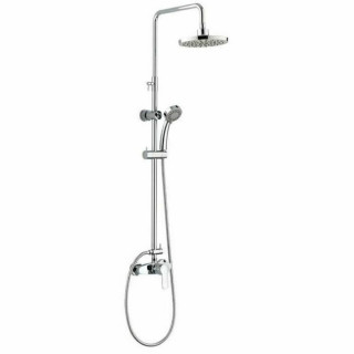Colonna doccia Rousseau Grigio Chrome