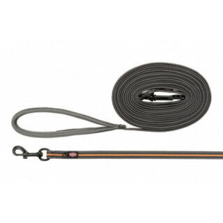 Tracking-Leine Trixie Orange Graphit