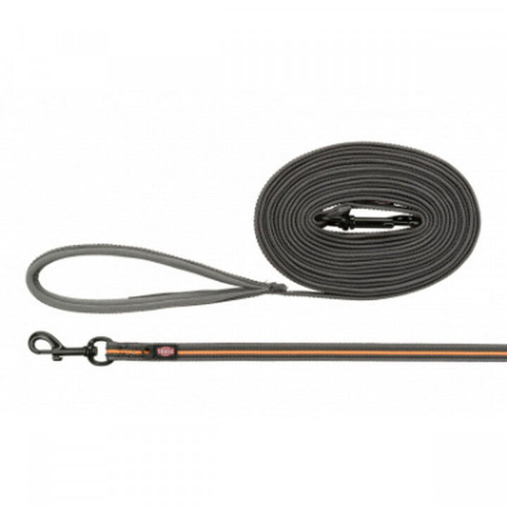 Laisse de suivi Trixie Orange Graphite