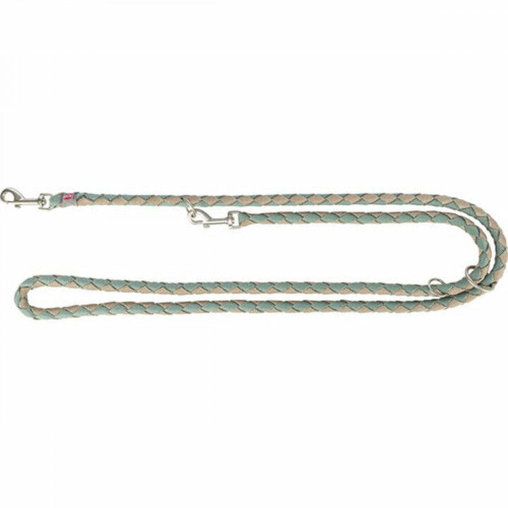 Verstelbare hondenriem Trixie Groen Zand S/M 2 m