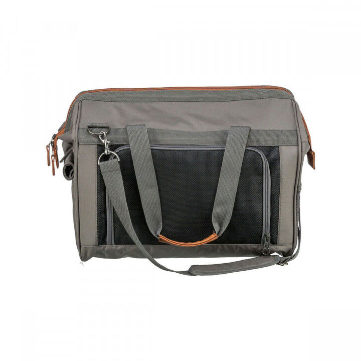 Bolso para Mascotas Trixie Finlay Negro Gris 43 × 26 × 32 cm