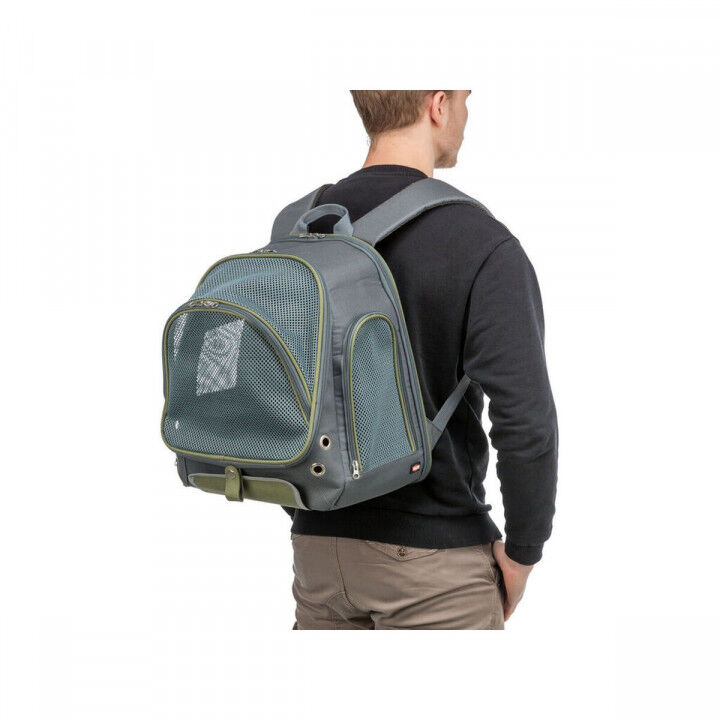 Pet Handbag Trixie Lyla Blue Grey 34 × 22 × 42 cm