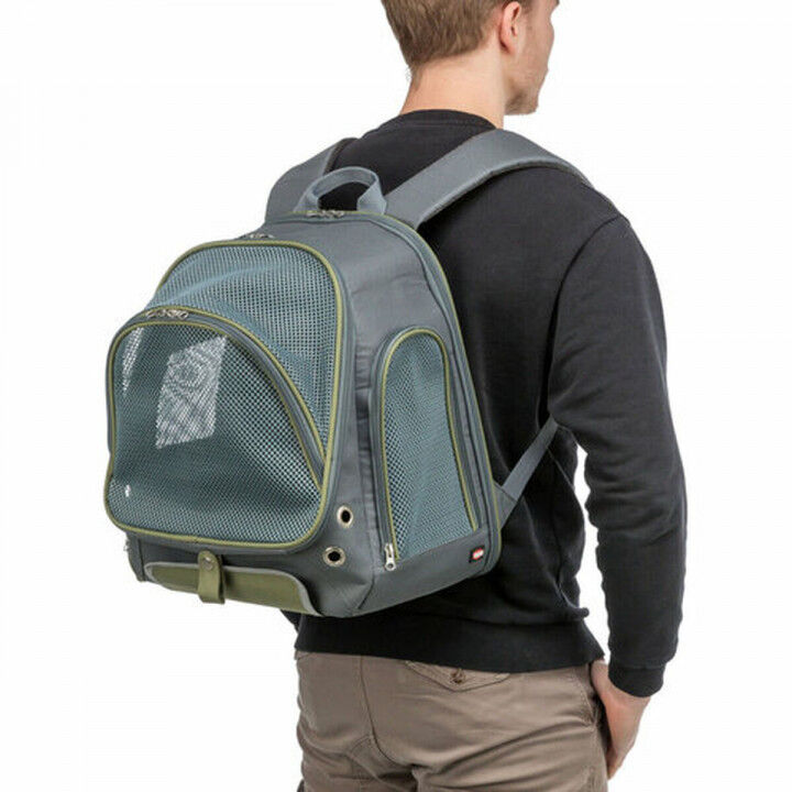 Tasche für Haustiere Trixie Lyla Blau Grau 34 × 22 × 42 cm