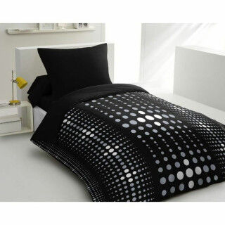 Set di copripiumino HOME LINGE PASSION Steevy  Nero 140 x 200 cm