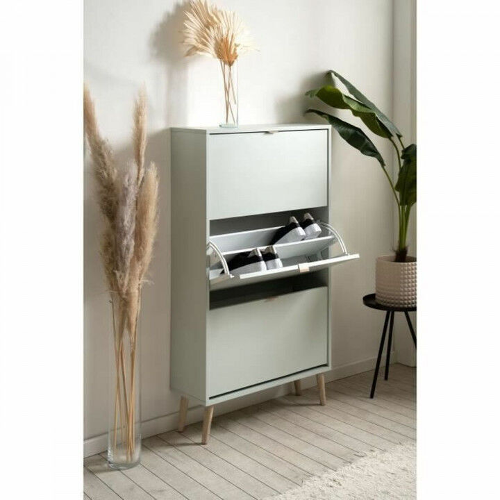 Shoe Rack VIGO 49A Green 70 x 24 x 125 cm