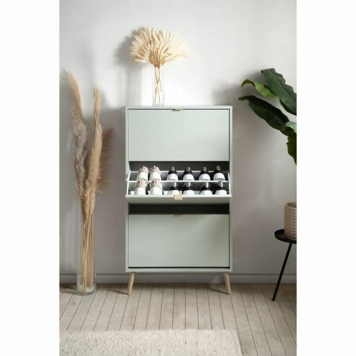 Schuhschrank VIGO 49A grün 70 x 24 x 125 cm