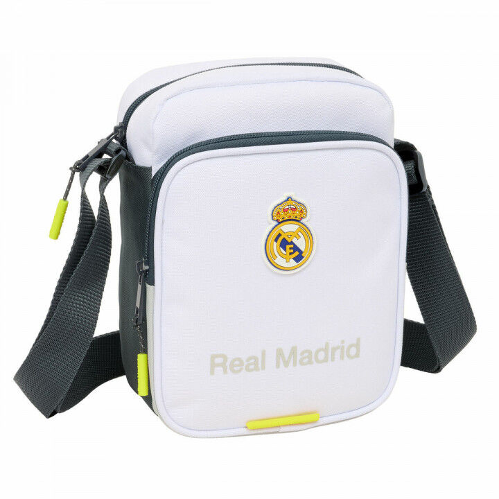 Schoudertas Real Madrid C.F. Wit 16 x 22 x 6 cm