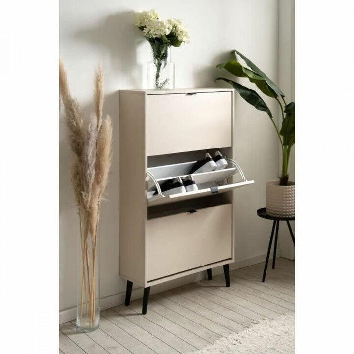 Shoe Rack VIGO 49A Beige 70 x 24 x 125 cm