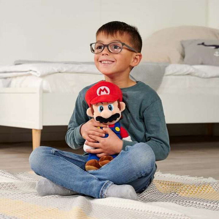 Knuffel Mario Bros Blauw