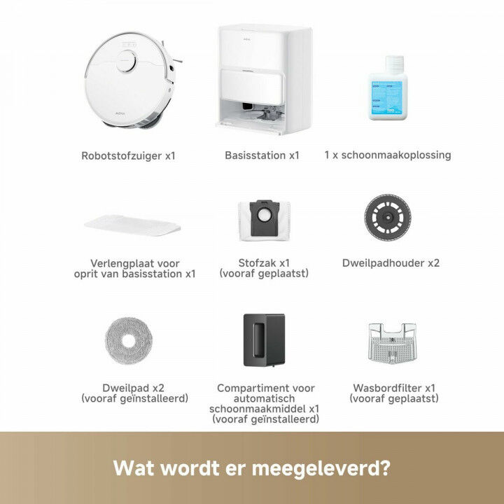 Robot stofzuiger Dreame