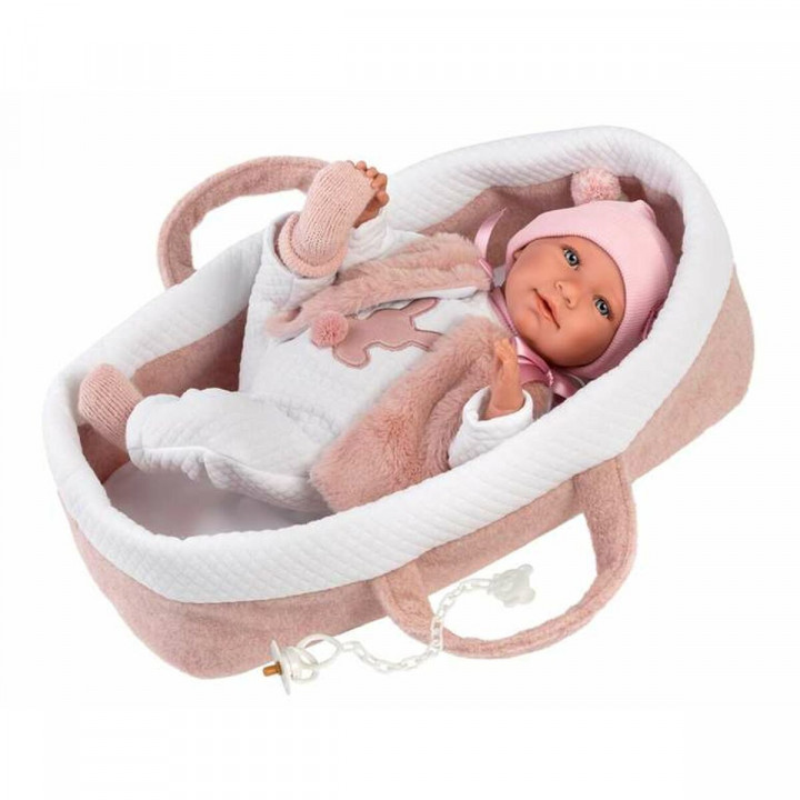 Babypop Llorens Mimi Roze 40 cm Reiswieg