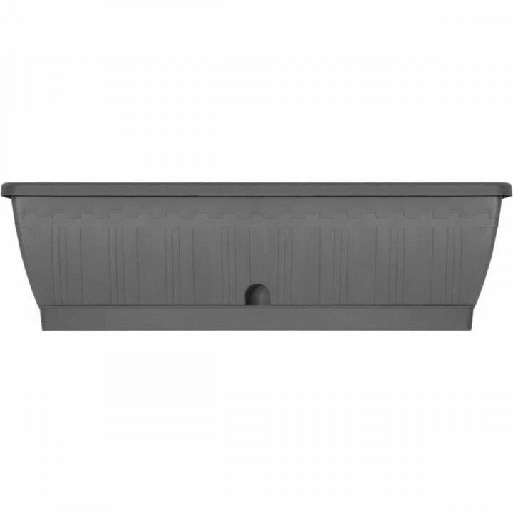 Self-watering planter Garden ID Anthracite 60 cm