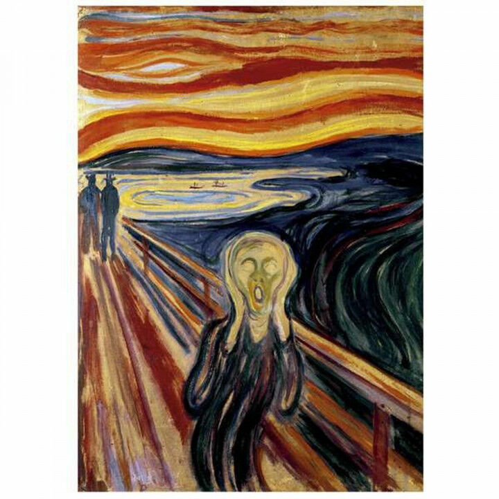 Puzzle Educa 20308 The Scream, Edvard Munch 1000 Pièces