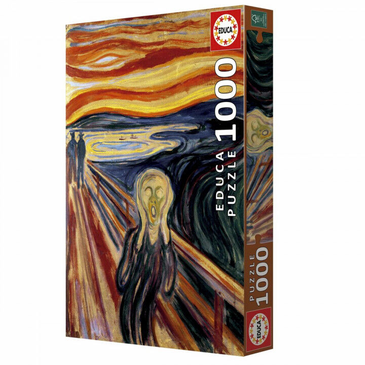 Puzzle Educa 20308 The Scream, Edvard Munch 1000 Piezas