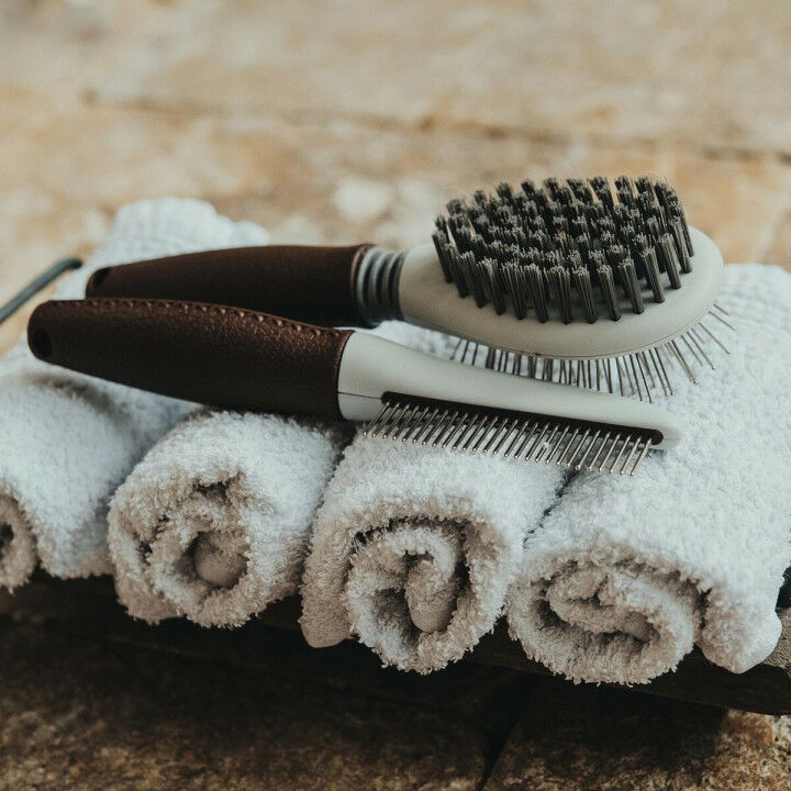 Hairstyle Hunter Brown Plastic 11 Rake Rotating