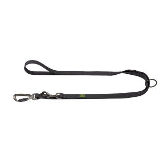 Dog Lead Hunter Black 2 x 200 cm