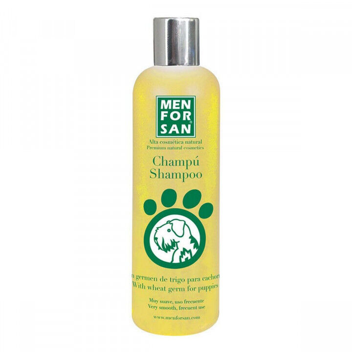 Champú para mascotas Menforsan Cachorros Germen de trigo 300 ml