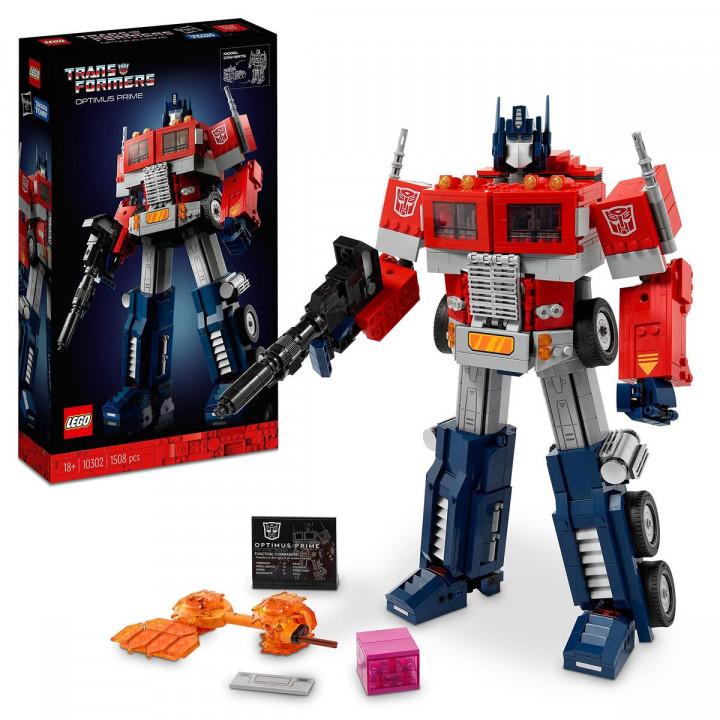 Bouwspel   Lego  Icons 10302 Optimus Prime Transformers
