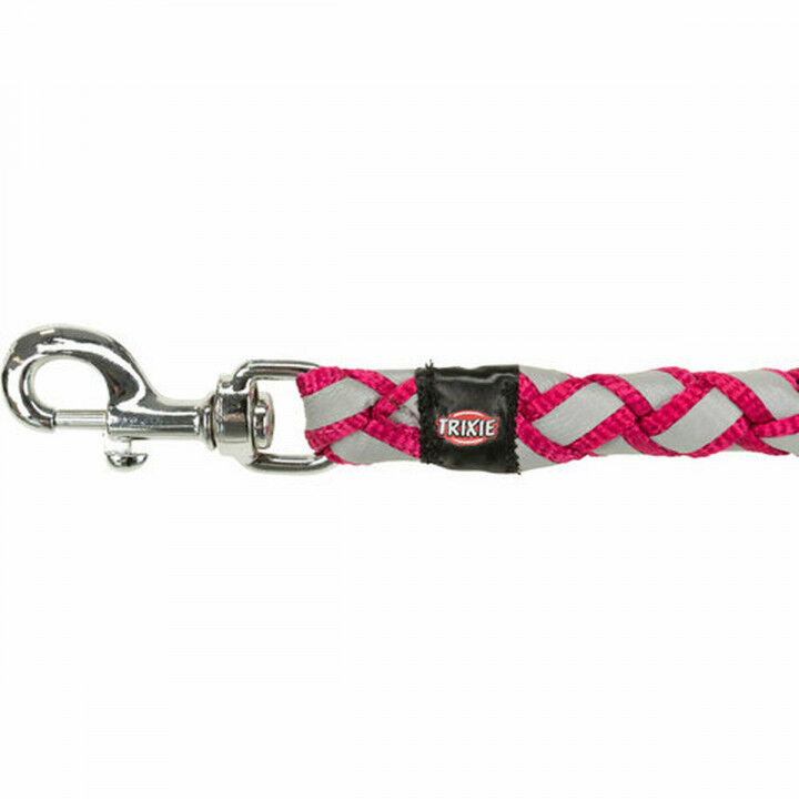 Laisse réglable pour chien Trixie Fuchsia S/M